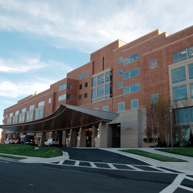 Medical facility corridor