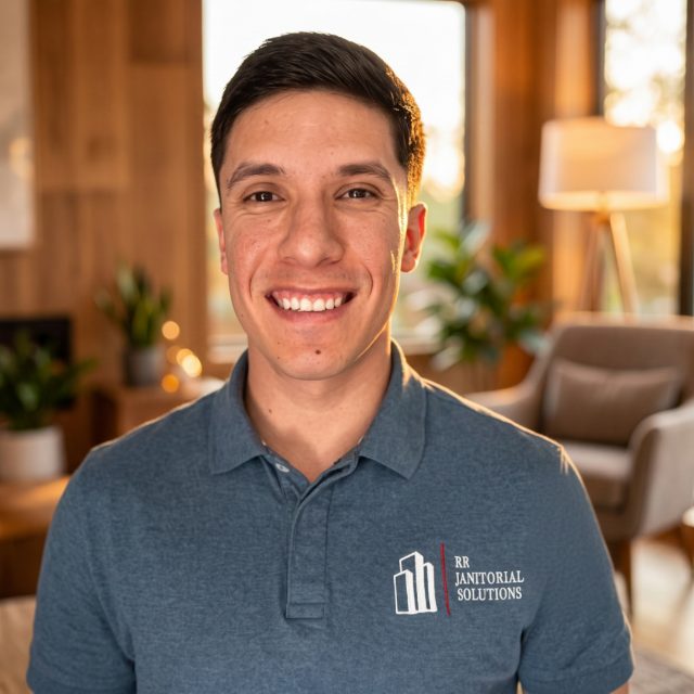 Santiago B. Riveros, founder and owner of BR Janitorial Solutions
